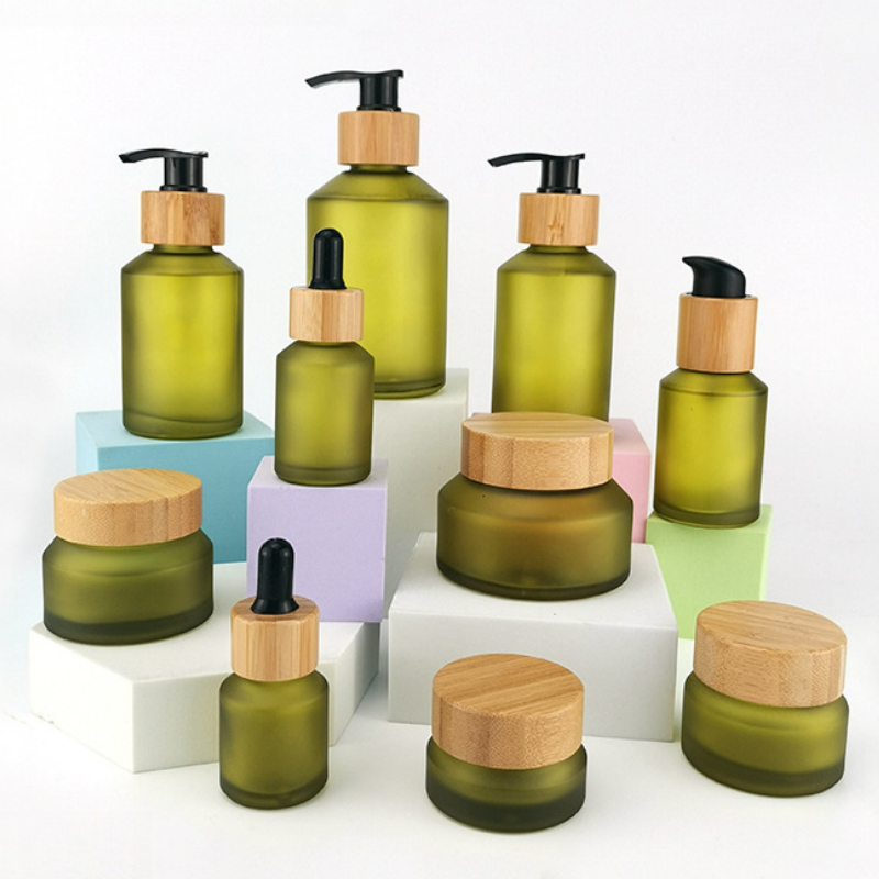 竹緑色のガラス瓶,化粧品容器,シャンプーポンプボトル,空のク - Perfume Fragrance World Aromatix X Xandal 100Ml Unisex のレビューと価格